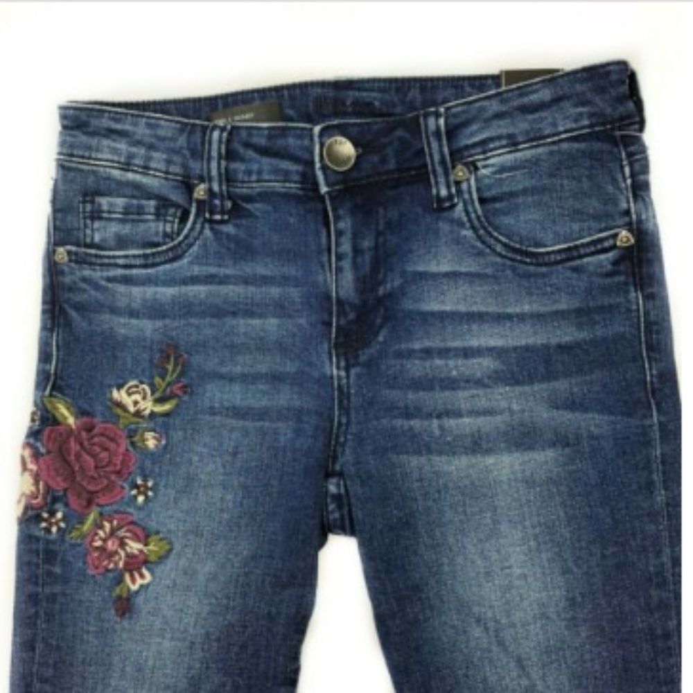 Kut From the Kloth Ankle Skinny Floral Jeans